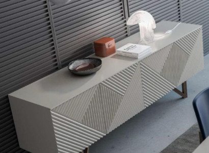Modern gray chest of drawers luxury sideboard base cabinet with storage space style